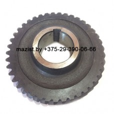 Шестерня 4-5 передачи промежуточного вала под шпонку (41 зуб) скоростной КПП МАЗ-4370, 437049 "Зубрёнок", ПАЗ, ЗИЛ (КПП 3206) 3206-1701185-010